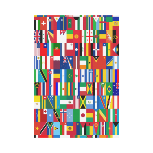 Collection-national-flags Garden Flag 28''x40'' （Without Flagpole）