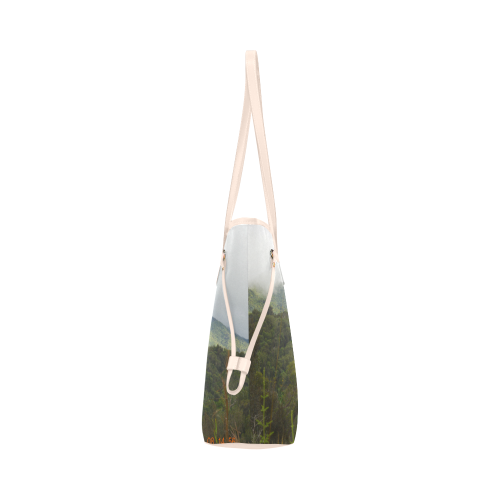 YS_0037 - View Clover Canvas Tote Bag (Model 1661)