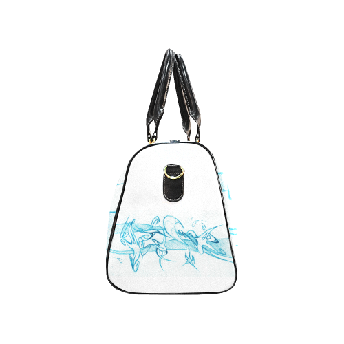 LIGHTMOON WHITE New Waterproof Travel Bag/Large (Model 1639)