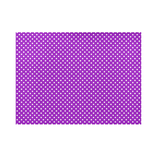 Lavander polka dots Placemat 14’’ x 19’’ (Set of 6)