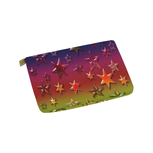 Rainbow Stars Carry-All Pouch 9.5''x6''