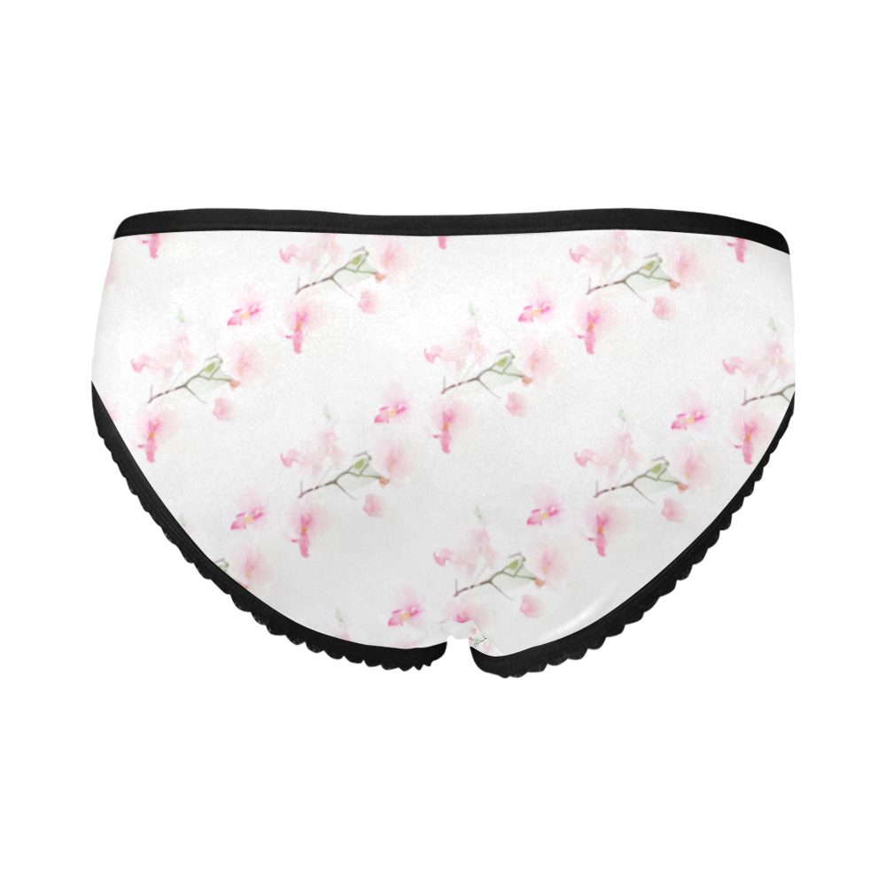 Pattern Orchidées Women's All Over Print Girl Briefs (Model L14)