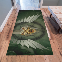 Skull in a hand Area Rug 7'x3'3''