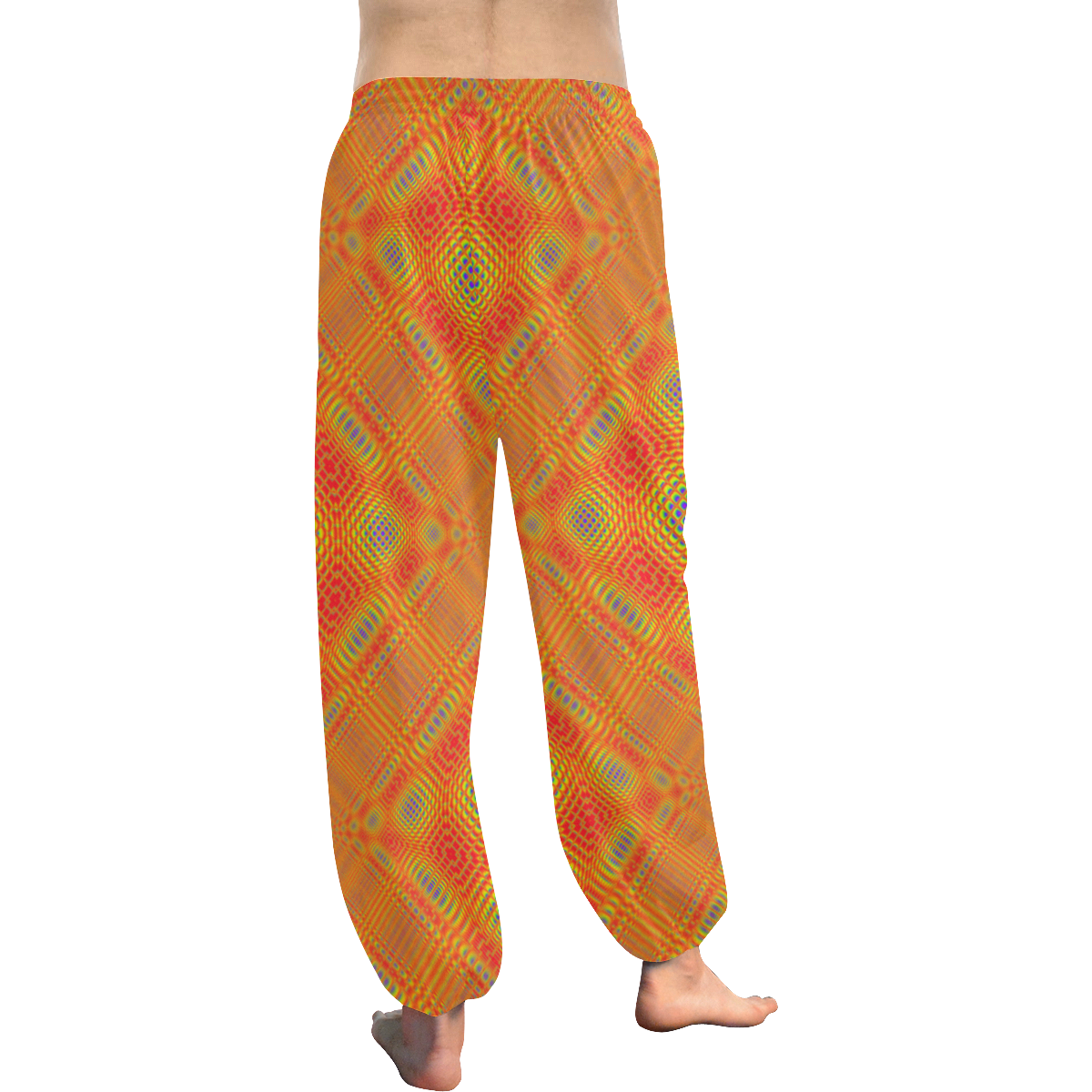 Trippy pattern Women's All Over Print Harem Pants (Model L18)