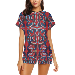 graffiti-real-4-tapiz-2 Women's Short Pajama Set