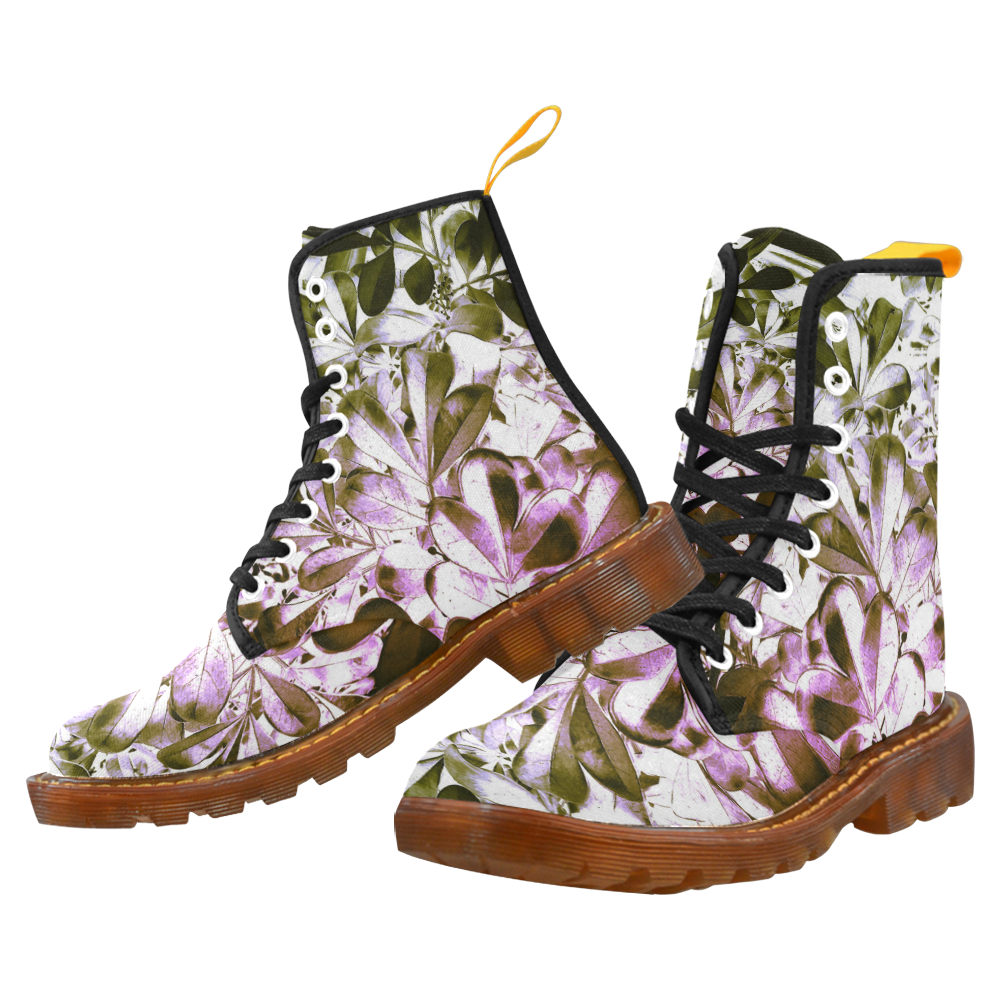 Foliage #4 by Jera Nour Martin Boots For Women Model 1203H