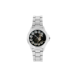 Please Wait for the Dial Tone 3 Unisex Stainless Steel Watch(Model 103)