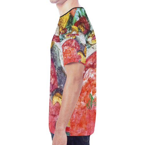 Older spirit, by Ivan Venerucci Italian Style New All Over Print T-shirt for Men (Model T45)
