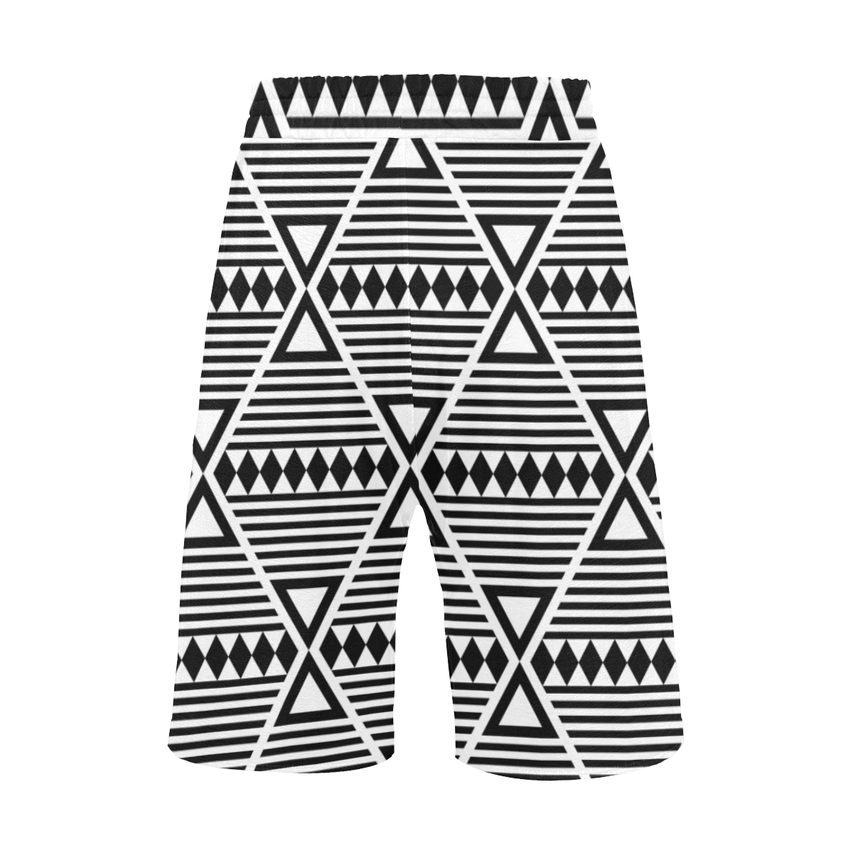 Black Aztec Tribal Men's All Over Print Casual Shorts (Model L23)