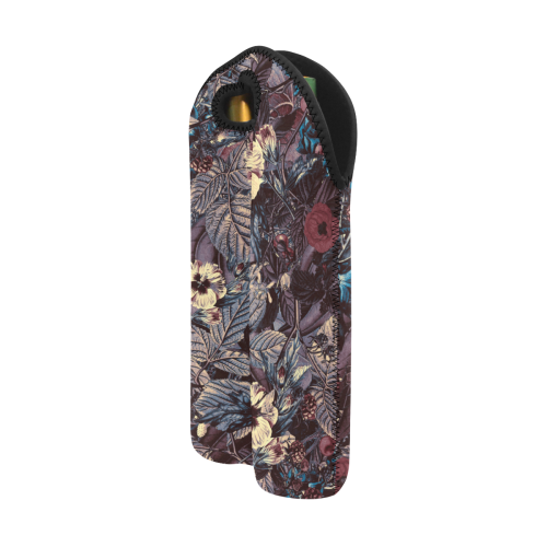 flowers #flowers #pattern 2-Bottle Neoprene Wine Bag