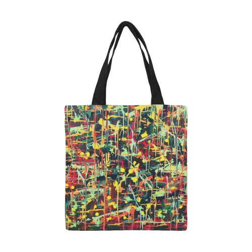 Irma All Over Print Canvas Tote Bag/Small (Model 1697)