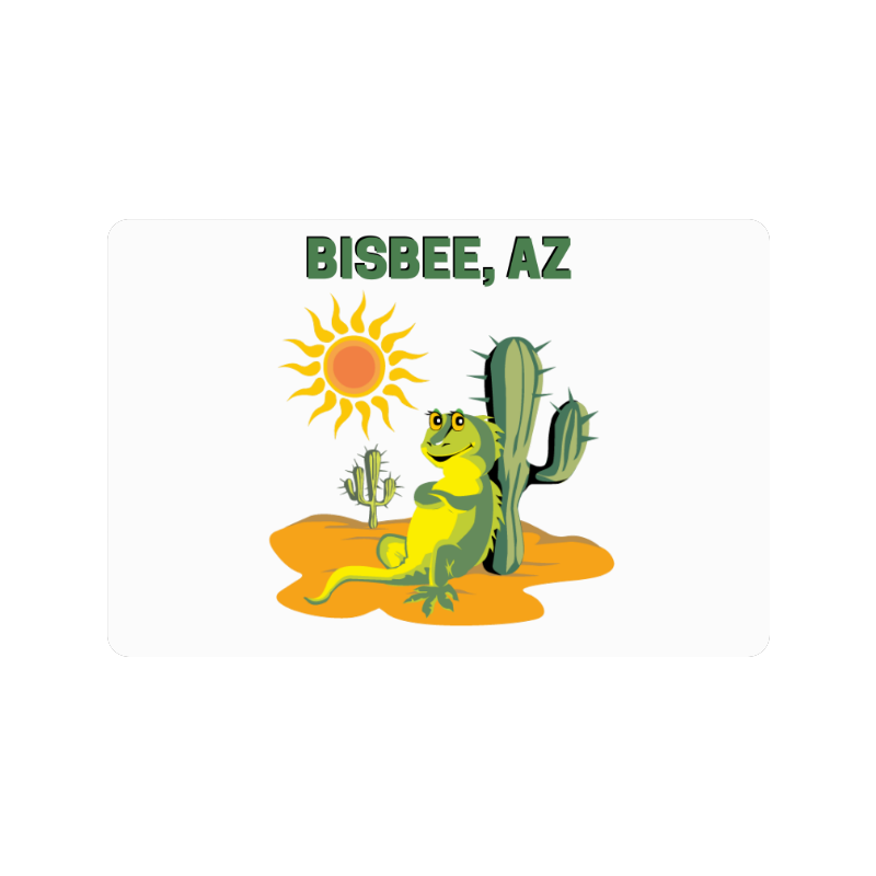 Bisbee, Arizona Doormat 24"x16"