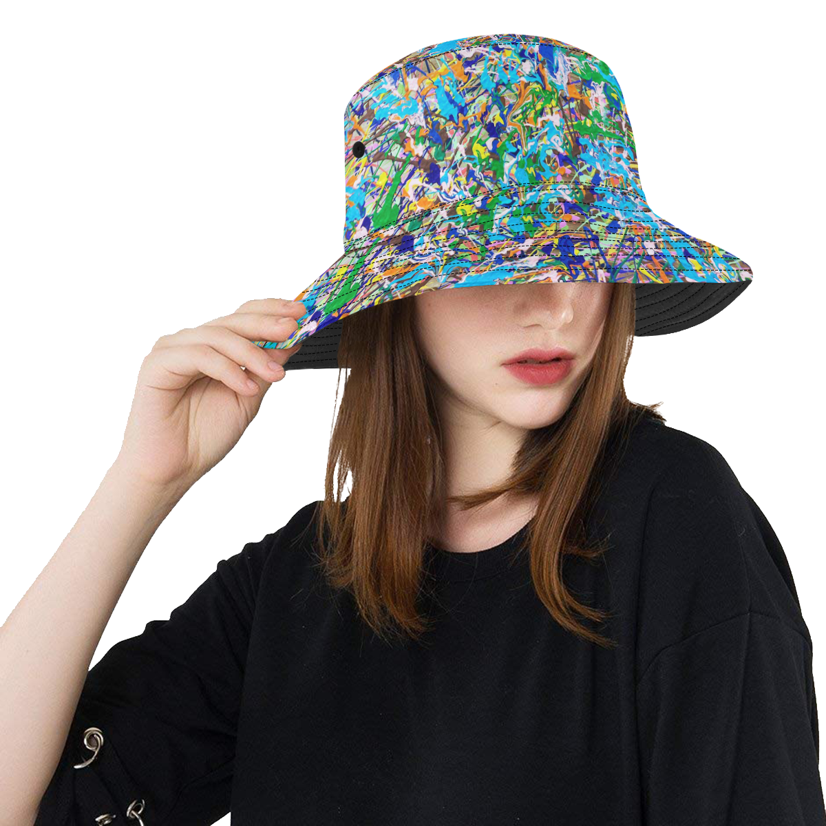 Chill All Over Print Bucket Hat