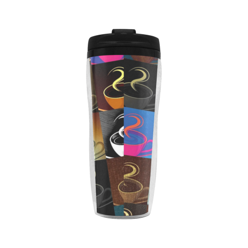 coffee cup montage Reusable Coffee Cup (11.8oz)