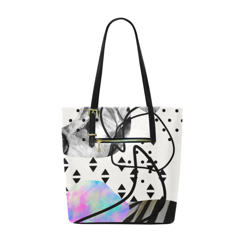 minimal art Euramerican Tote Bag/Small (Model 1655)