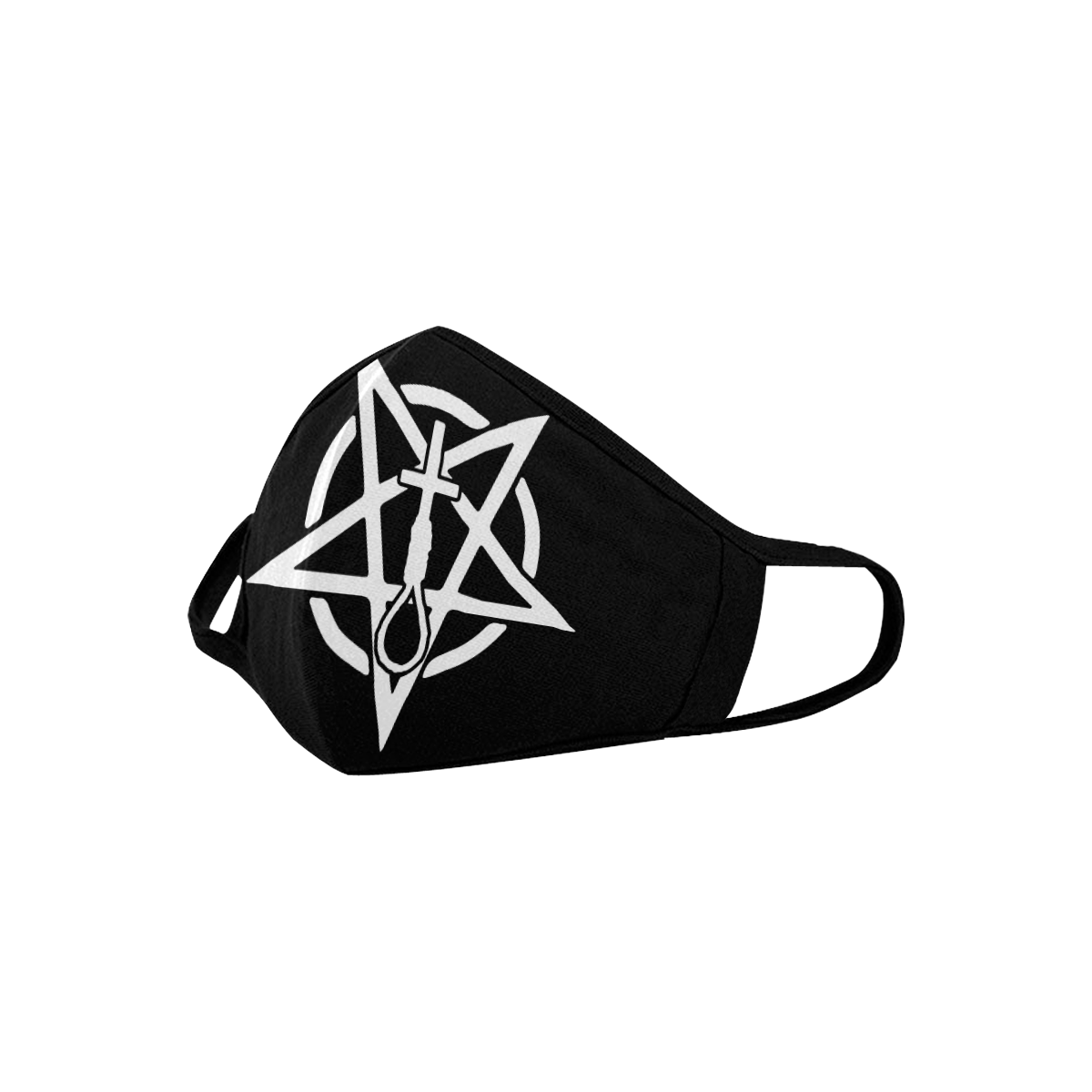 Cross Noose Pentagram Facemask Mouth Mask