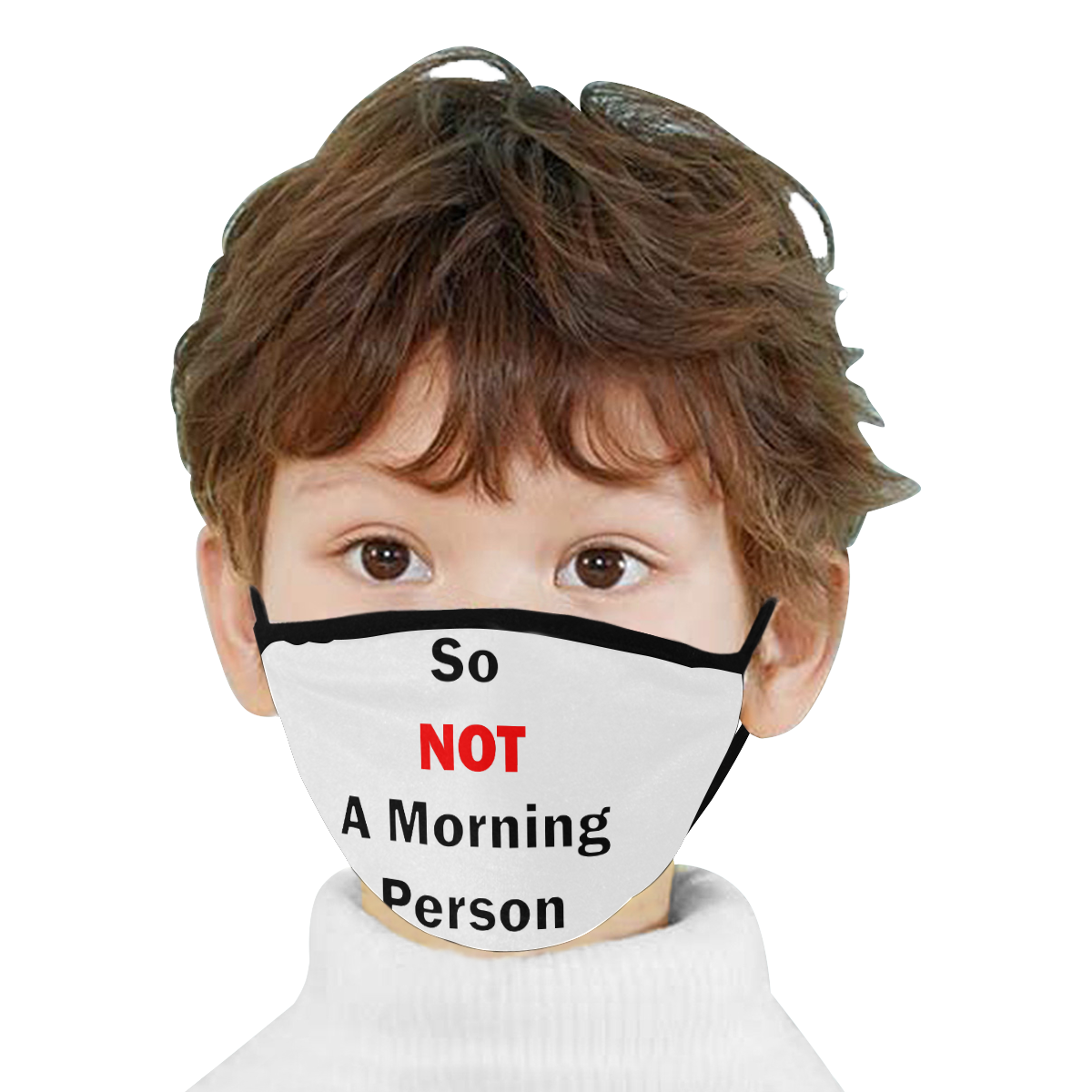 So Not A Morning Person Mouth Mask