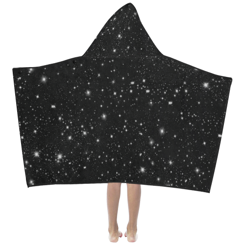 Stars in the Universe Kids' Hooded Bath Towels