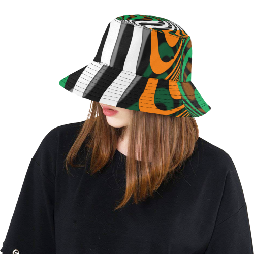 The Flag of Ireland All Over Print Bucket Hat