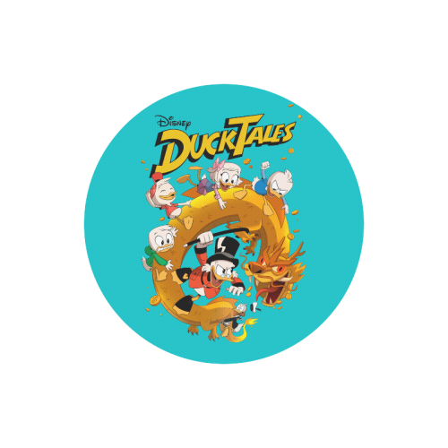 DuckTales Round Mousepad
