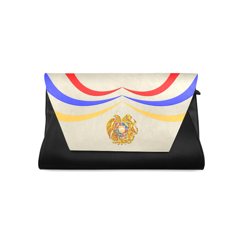 Armenian Tricolor Clutch Bag (Model 1630)