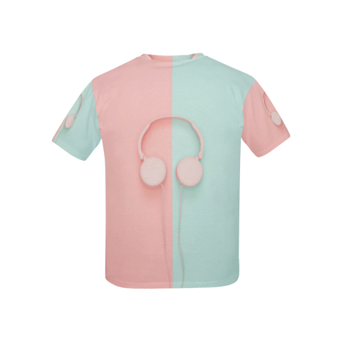 Headphones Kids' All Over Print T-shirt (USA Size) (Model T40)