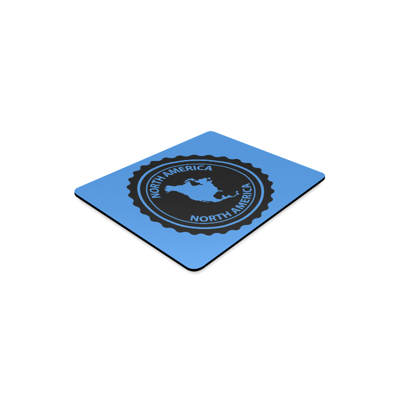 North America stamp Rectangle Mousepad