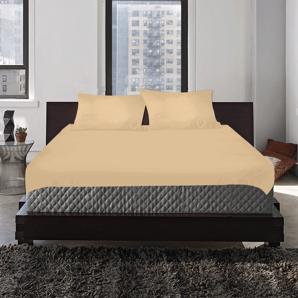 color burlywood 3-Piece Bedding Set