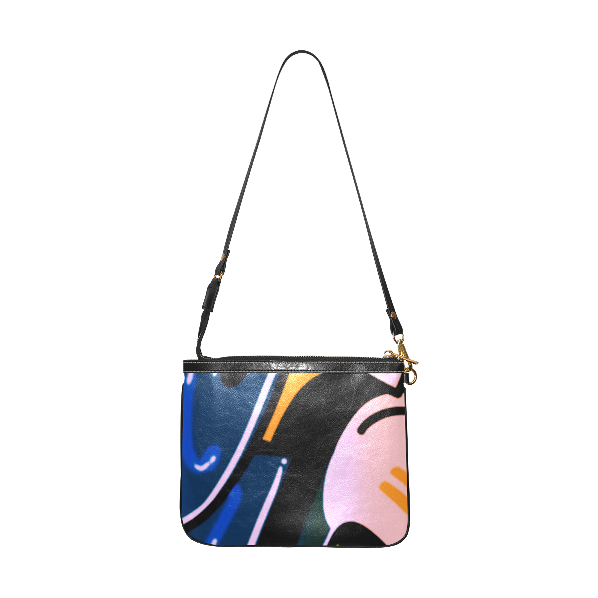 Graphic Pop Art v2 Small Shoulder Bag (Model 1710)