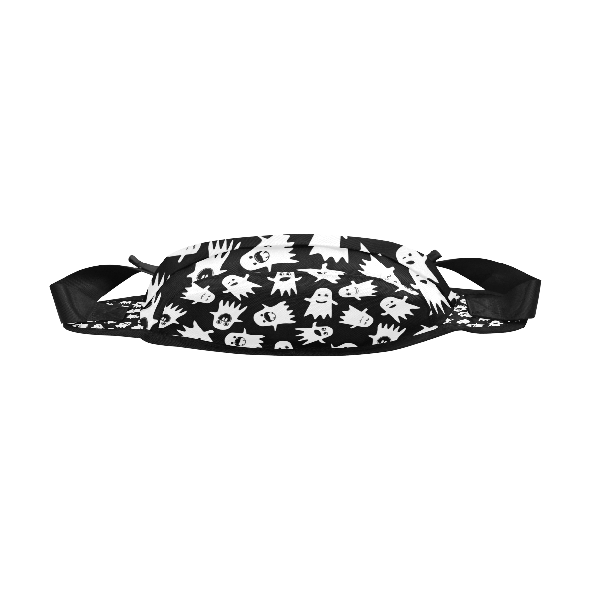 Halloween Ghosts Fanny Pack/Large (Model 1676)