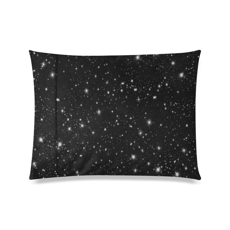 Stars in the Universe Custom Zippered Pillow Case 20"x26"(Twin Sides)