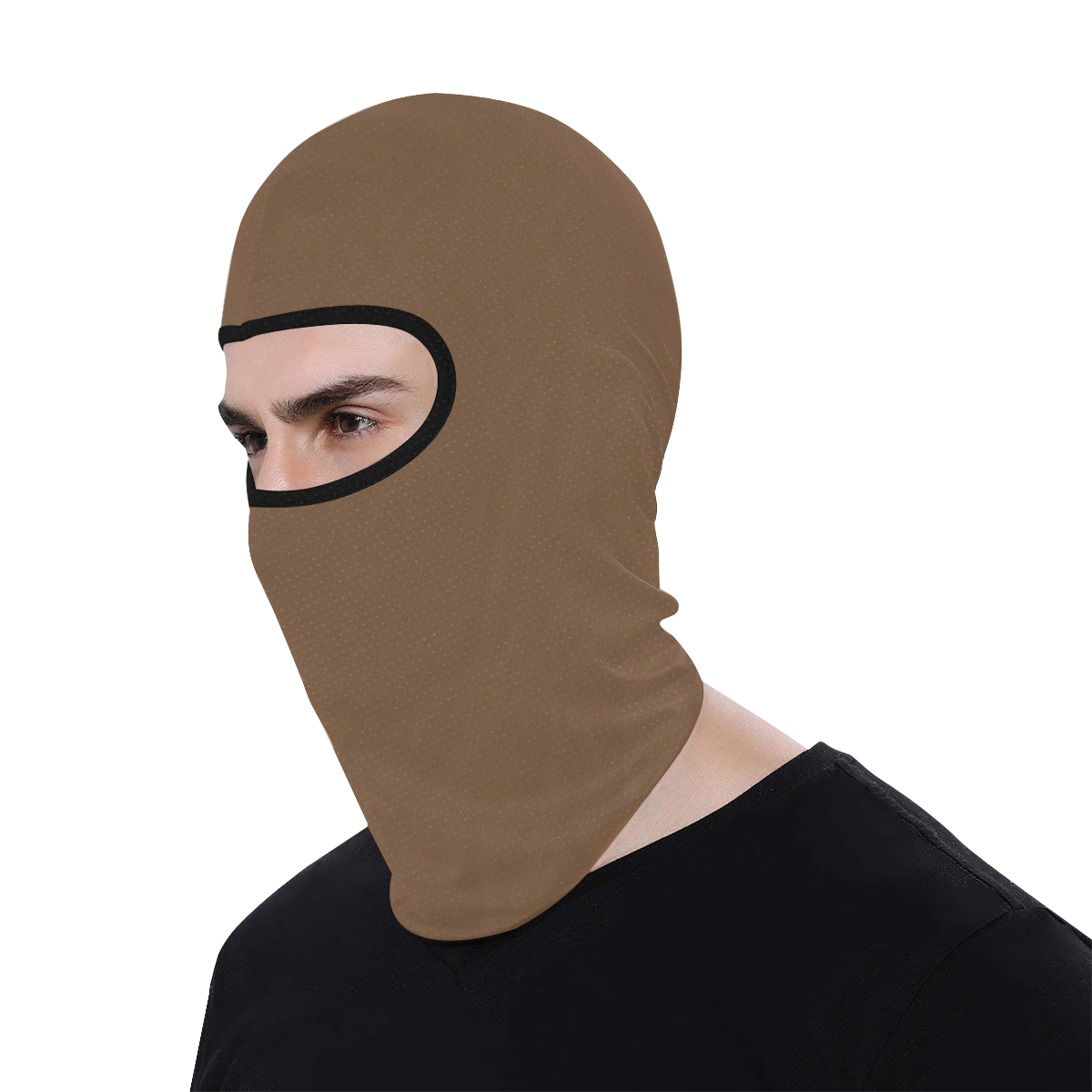 Motorcycle Face Mask brown All Over Print Balaclava