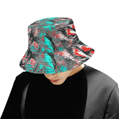 wheelVibe2_8500 3 low All Over Print Bucket Hat for Men