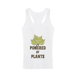 Powered by Plants (vegan) Men's I-shaped Tank Top (Model T32)