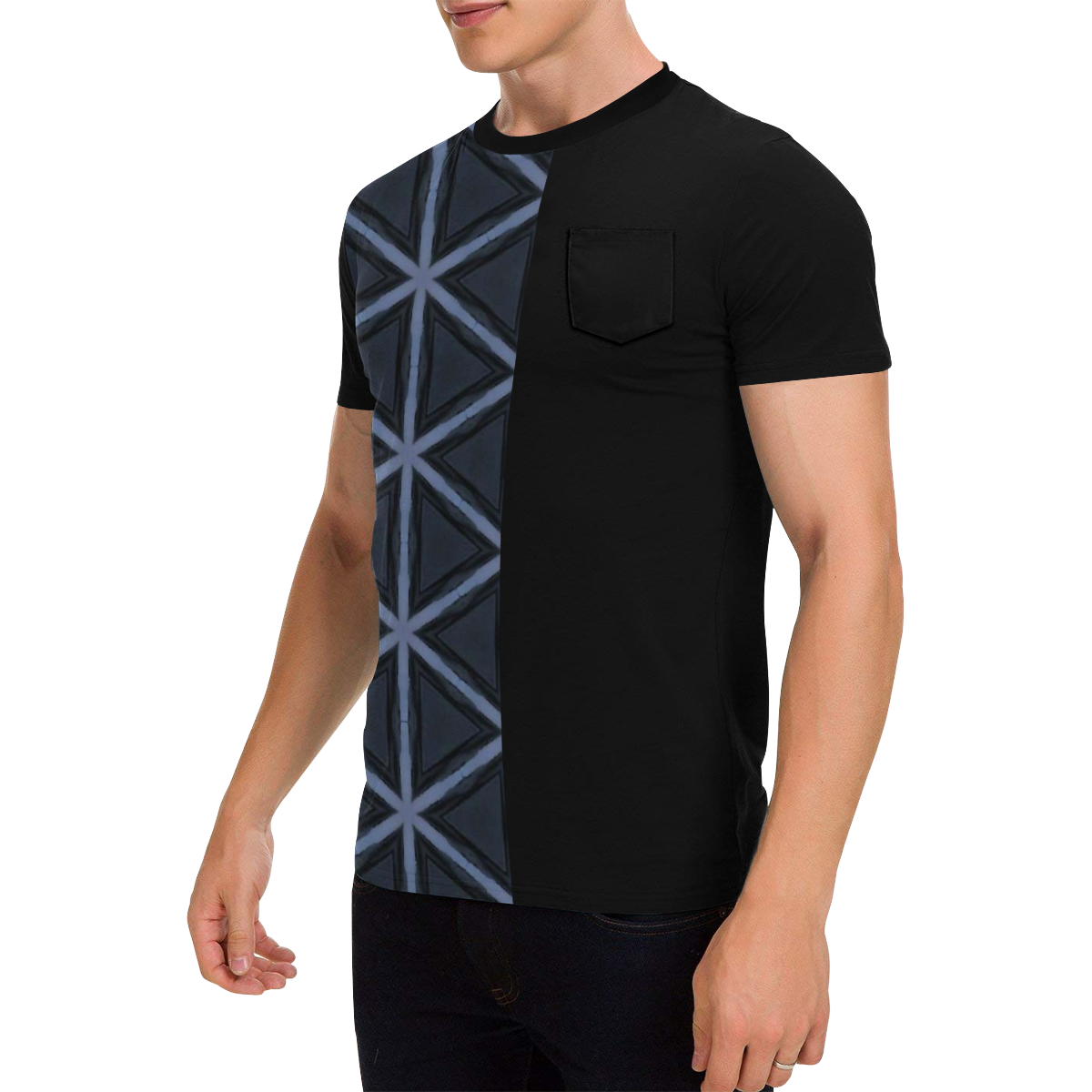 Exodus Men's All Over Print T-Shirt with Chest Pocket (Model T56)
