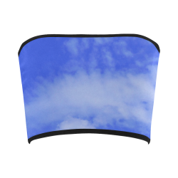 Blue Clouds Bandeau Top