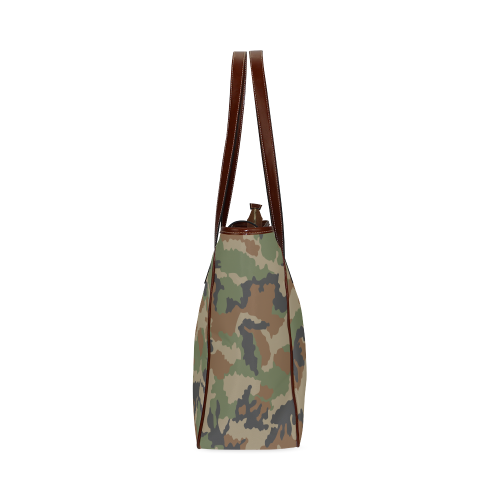 woodland camouflage pattern Classic Tote Bag (Model 1644)