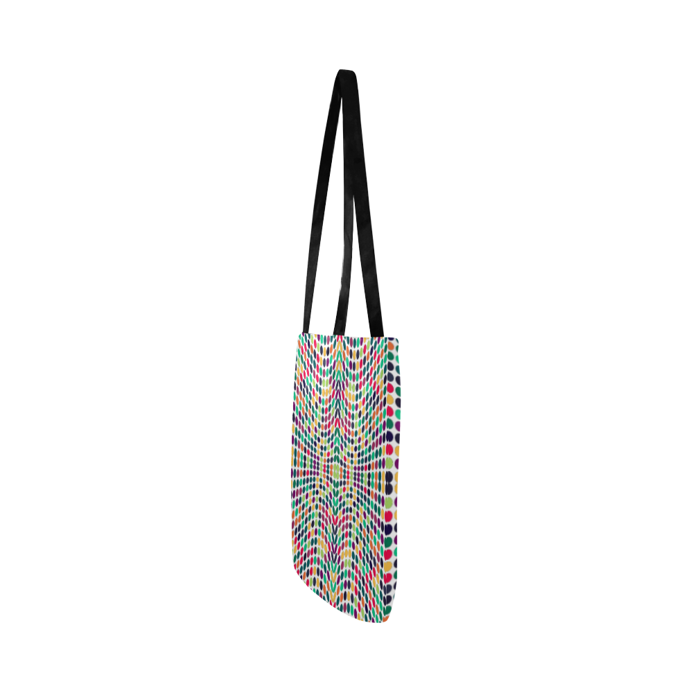 dots large Reusable Shopping Bag Model 1660 (Two sides)