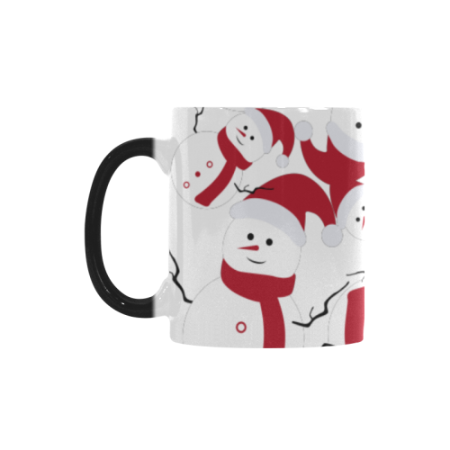 Snowman Custom Morphing Mug