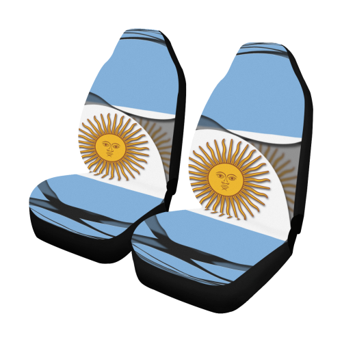 The Flag of Argentina Car Seat Covers (Set of 2)