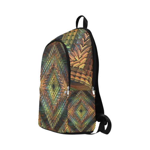 Diamond shaped, detailed pattern. Fabric Backpack for Adult (Model 1659)