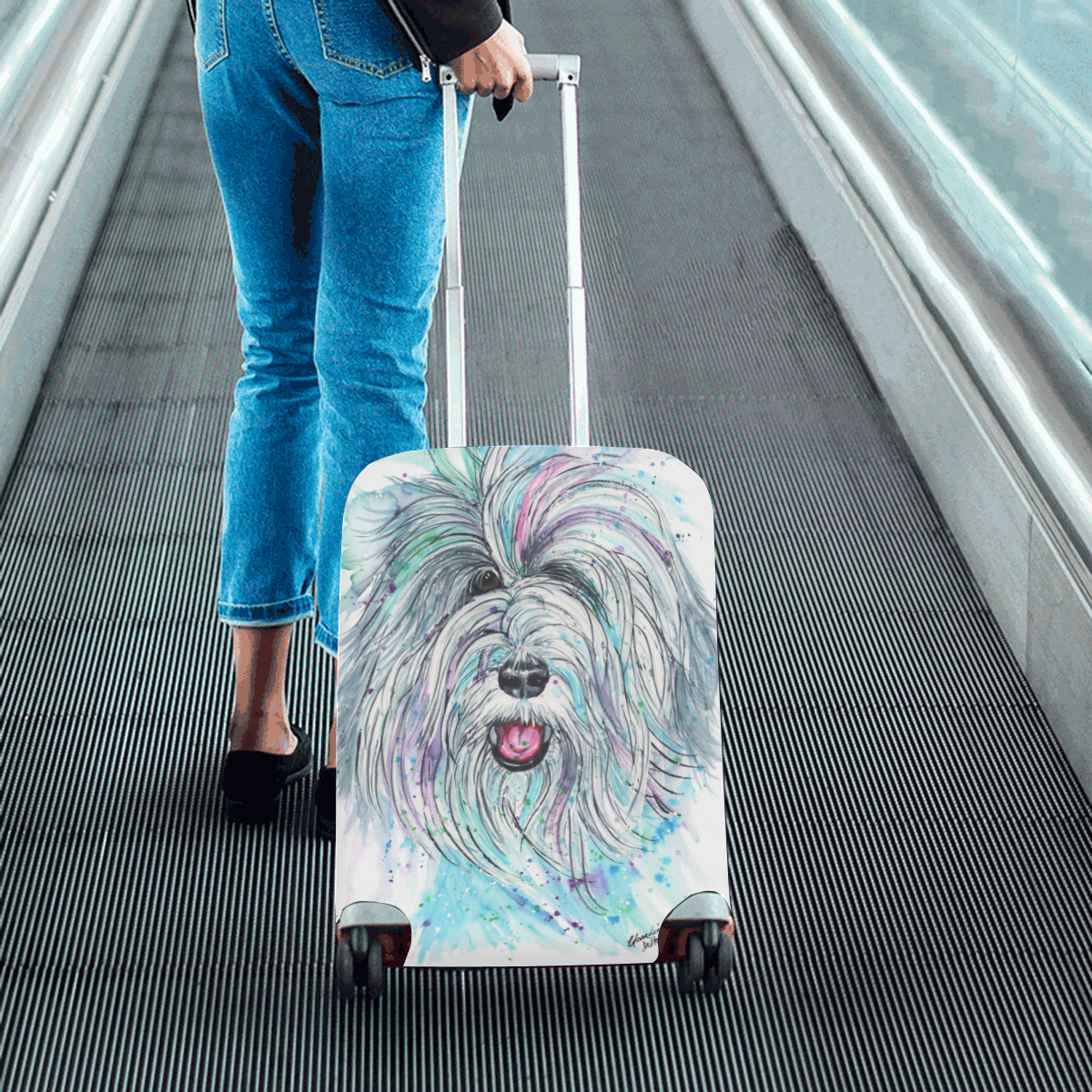 Breezy Luggage Cover/Small 18"-21"