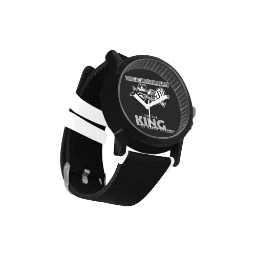 QuestWear Customs PCH KING of PaperChasin Watch Unisex Silicone Strap Plastic Watch (Model 316)