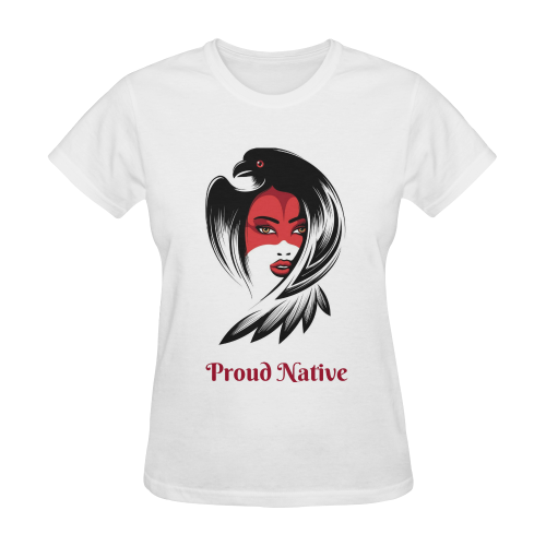 Proud Native Sunny Women's T-shirt (Model T05)