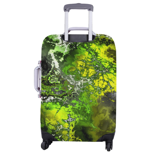 awesome fractal 27 Luggage Cover/Large 26"-28"