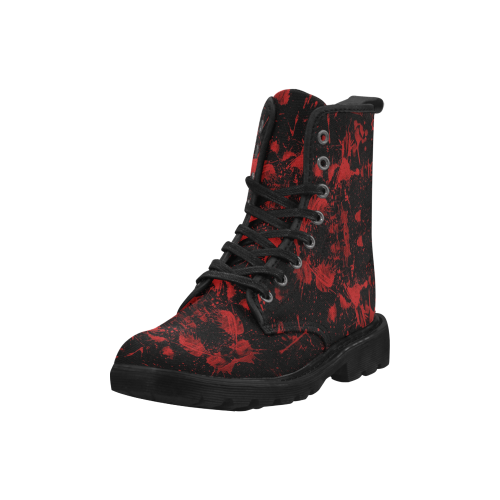 Scary Blood by Artdream Martin Boots for Men (Black) (Model 1203H)