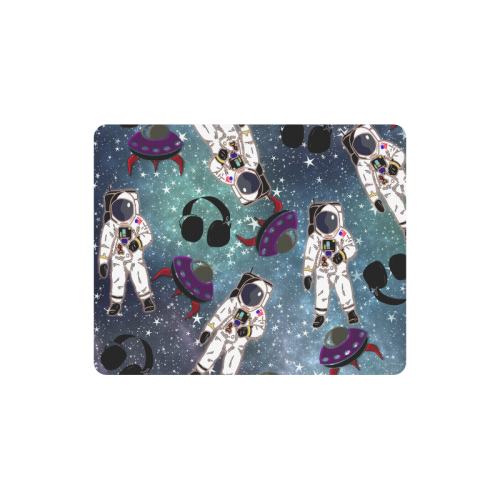 astronaut space galaxy Rectangle Mousepad