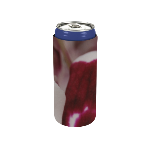 rorschach orchid Neoprene Can Cooler 5" x 2.3" dia.