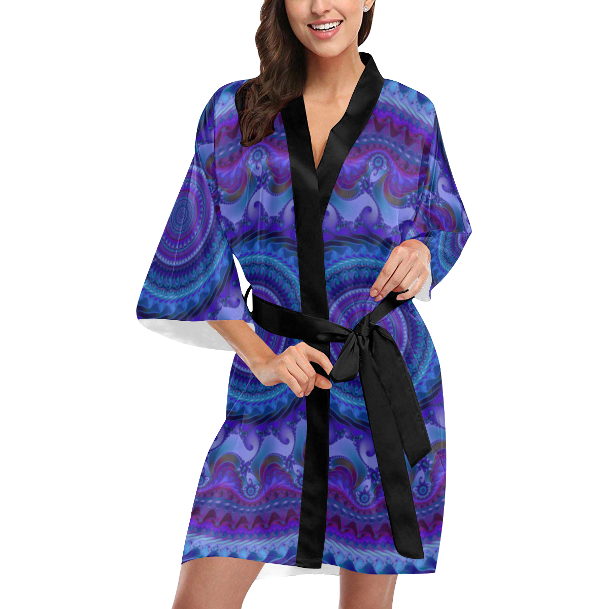 MANDALA PASSION OF LOVE Kimono Robe