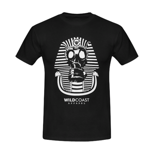 Anonymous Pharaoh_Black Tshirt Men's Slim Fit T-shirt (Model T13)